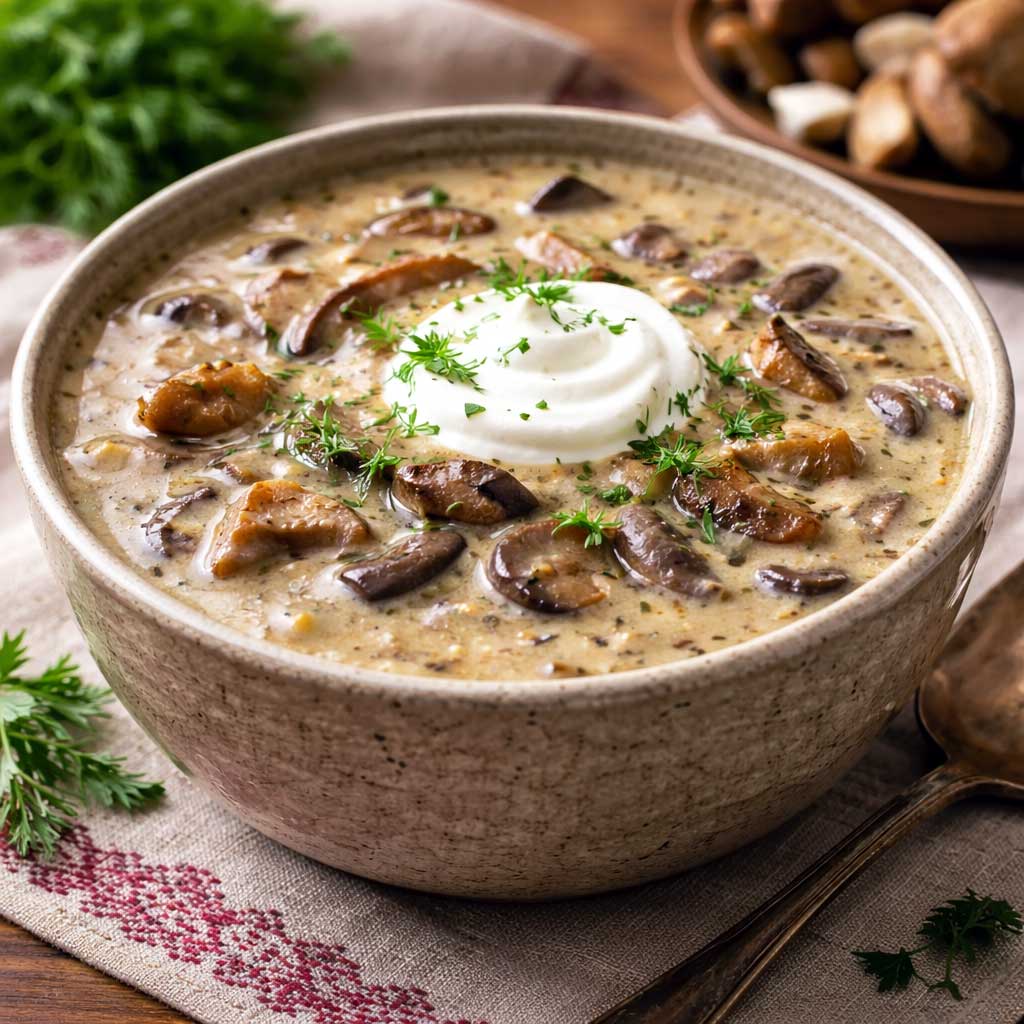 Wild Mushroom Soup - 1 Quart